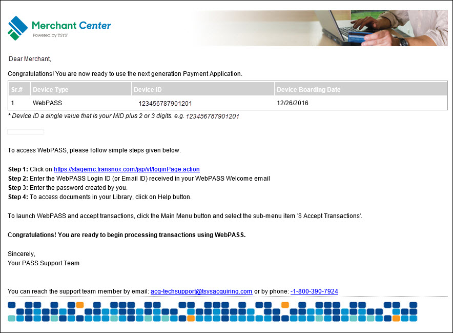 Account Activation Email